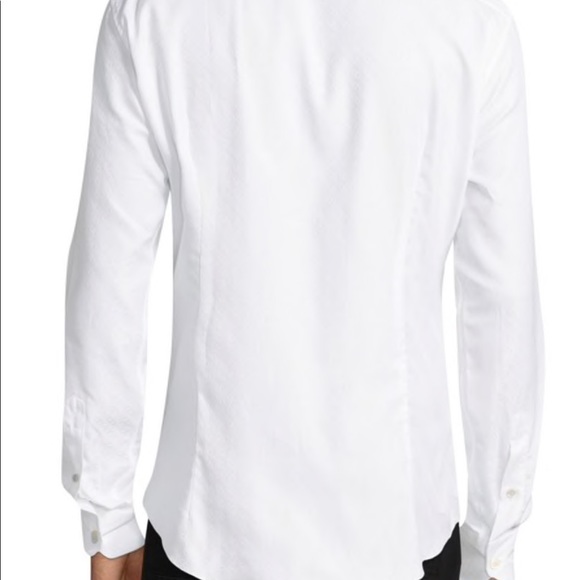 Ferragamo Tonal Gancini Print Button-Down NEW WITH TAGS - Picture 4 of 16